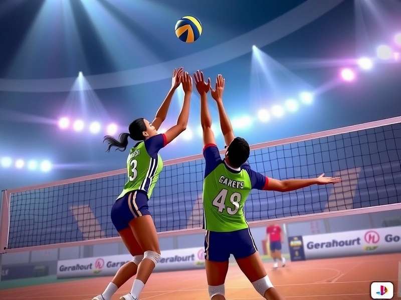 Volleyball Champions India Gameplay
